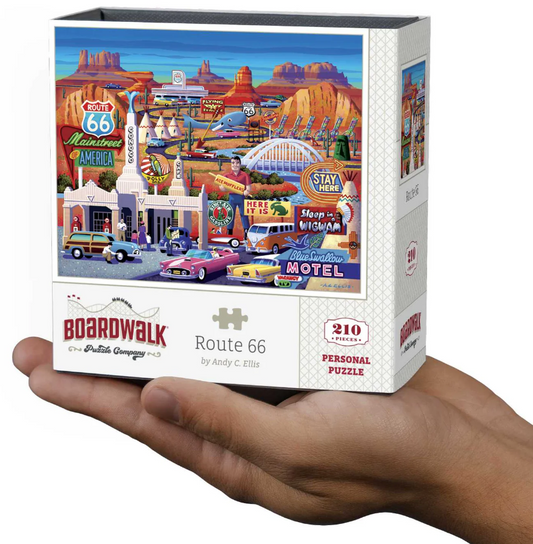 Route 66 - Boardwalk Puzzle - 210 piece