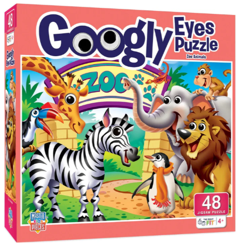 Googly Eyes - Zoo Animals - MasterPieces