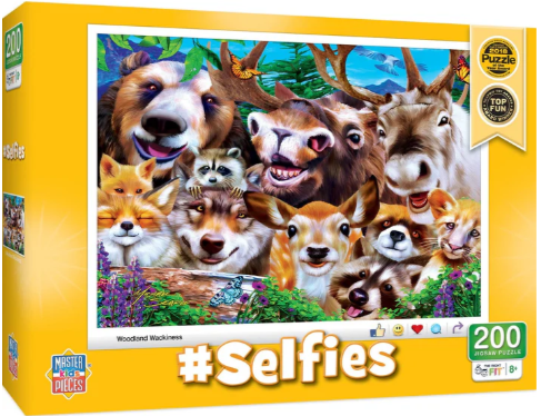 Selfies - Woodland Wackiness - 200 pieces - MasterPieces