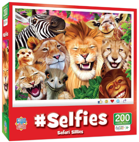 Selfies - Safari Sillies - 200 pieces - MasterPieces