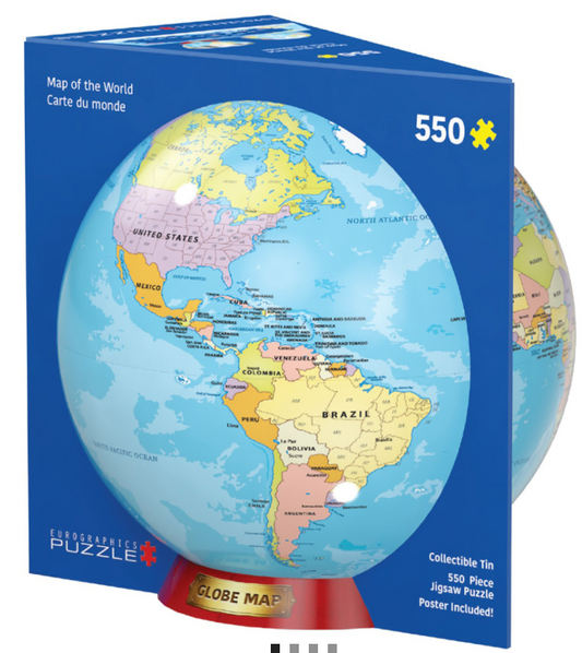 Map of the World Tin - Eurographics