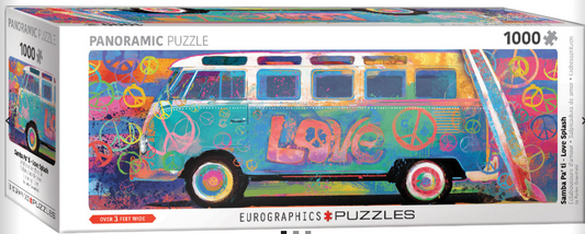 VW Love Splash Bus Tin - Eurographics