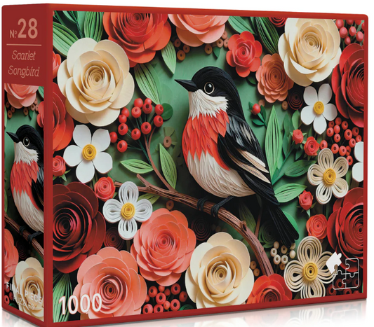 Scarlet Songbird - Final Piece Puzzles