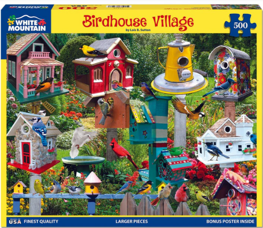 Birdhouse Village - White Mountain
