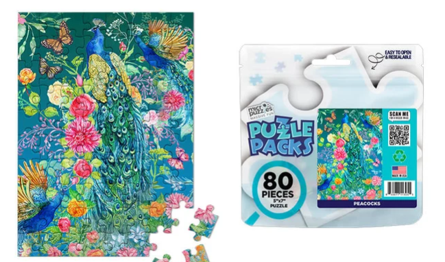 Puzzle Packs - Peacocks - MicroPuzzles