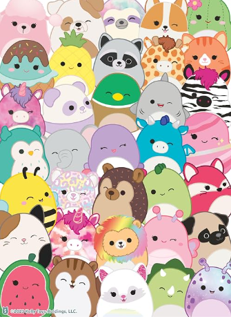 Squishmallows Buddies 100 piece puzzle - Buffalo