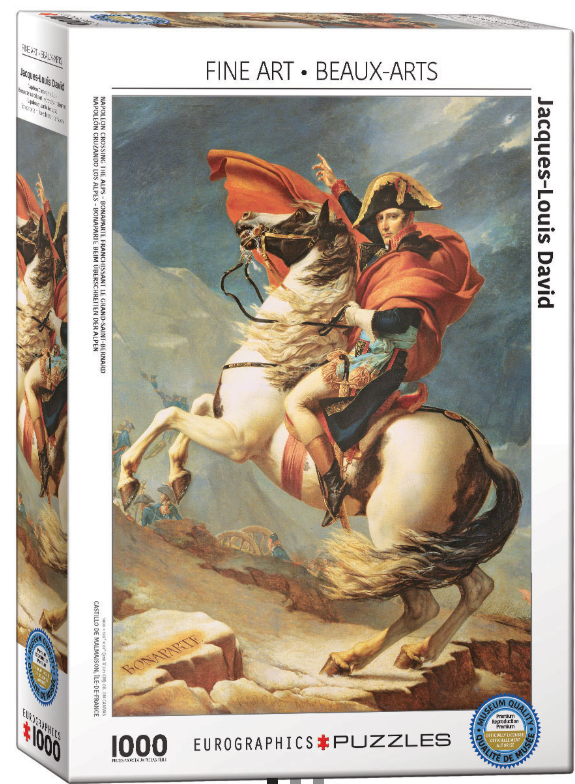 Napoleon Crossing the Alps - Eurographics