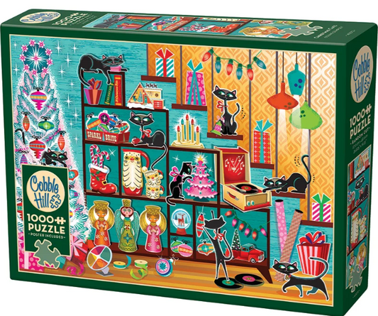 Christmas Cats - Cobble Hill Puzzle