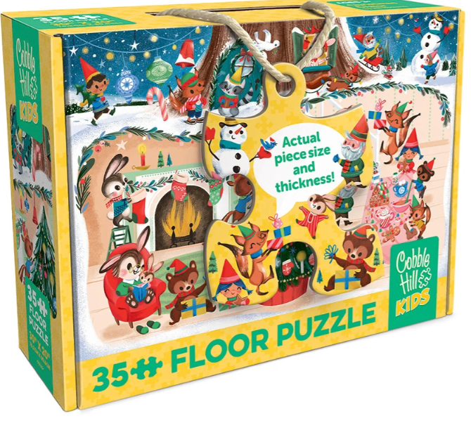 Christmas Cheer - Cobble Hill Puzzle (Kids Floor Puzzle)