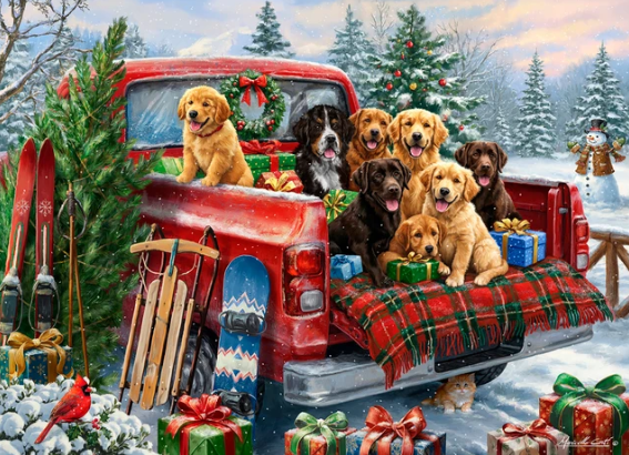 Christmas Tailgate Tails - Vermont Christmas Co