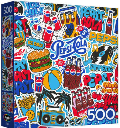 Snack Assortment - Pepsi Cola Stickers - RoseArt