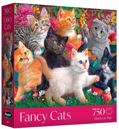 Fancy Cats - Kittens at Play - RoseArt