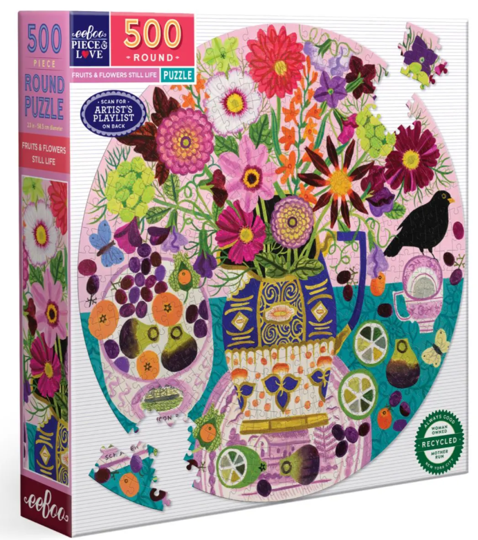 Fruits & Flowers Still Life - Eeboo