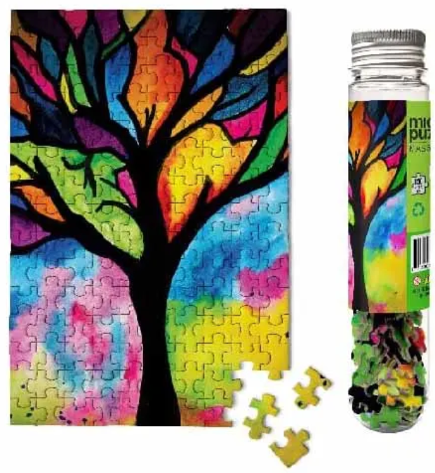 Stained Glass Tree - MicroPuzzles