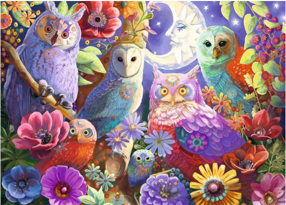 Night Owl Hoot - Large Piece - Ravensburger