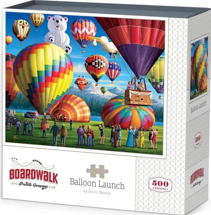 Balloon Launch - Boardwalk Puzzle - 500 piece