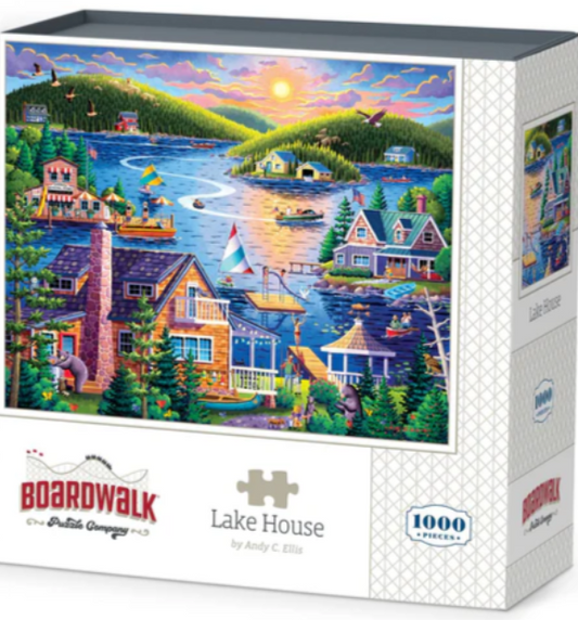 Lake House - Boardwalk -1000 pieces