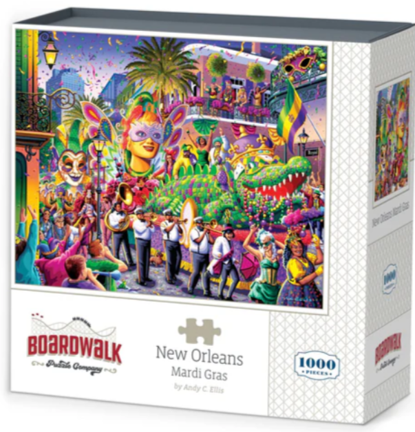 New Orleans Madi Gras - Boardwalk -1000 pieces