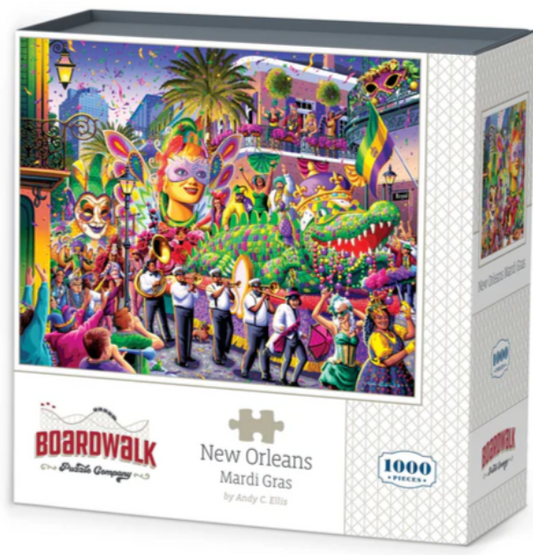 New Orleans Madi Gras - Boardwalk -1000 pieces