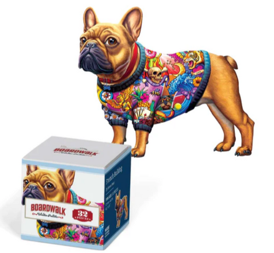 French Bulldog - Boardwalk - Wooden - Fun Size