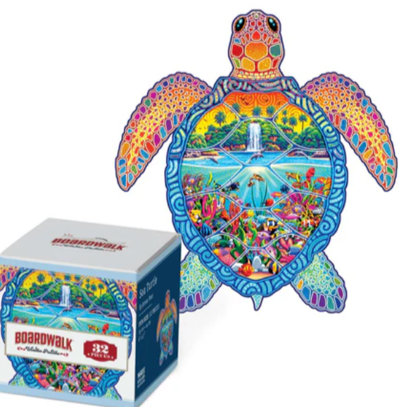 Sea Turtle - Boardwalk - Wooden - Fun Size