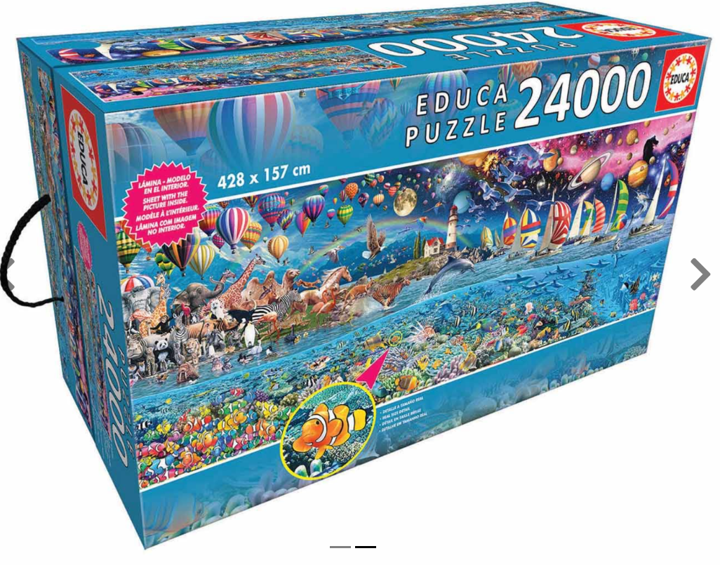 LIFE: The Great Challenge Puzzle - Educa - University Games