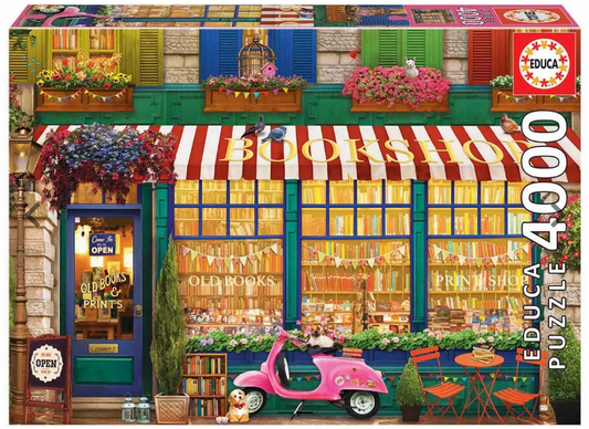 Vintage Bookshop - 4,000 pieces - Educa - University Games