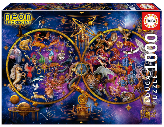 Constellations - Neon Fluorescent - Educa - University Games