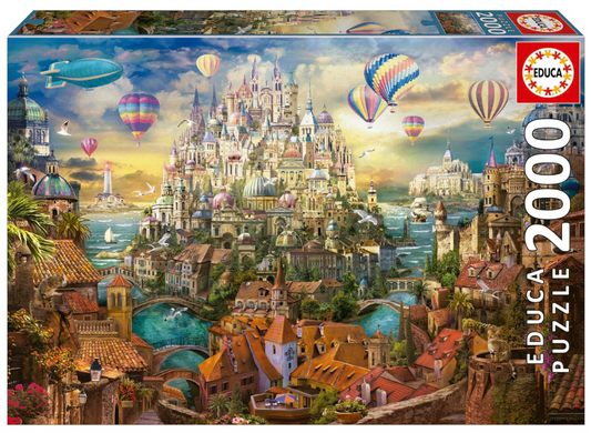 Dream Town - 2,000 pieces - Educa - University Games