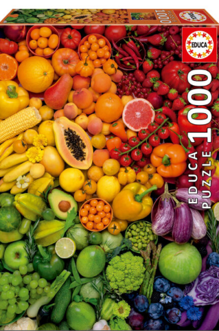 Colorful Vitamines - 1,000 pieces - Educa - University Games