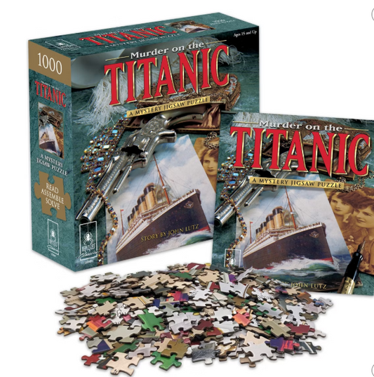 Murder on the Titanic - Classic Mystery Jigsaw Puzzle - University Games