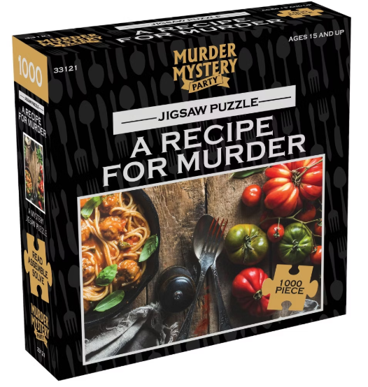 A Recipe for Murder - Classic Mystery Jigsaw Puzzle - University Games