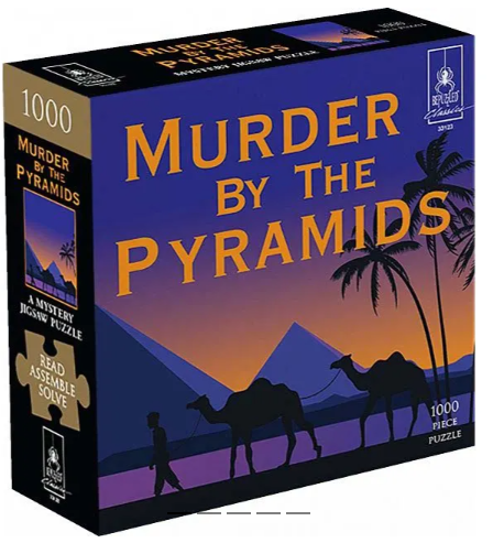 Murder by the Pyramids - Classic Mystery Jigsaw Puzzle - University Games