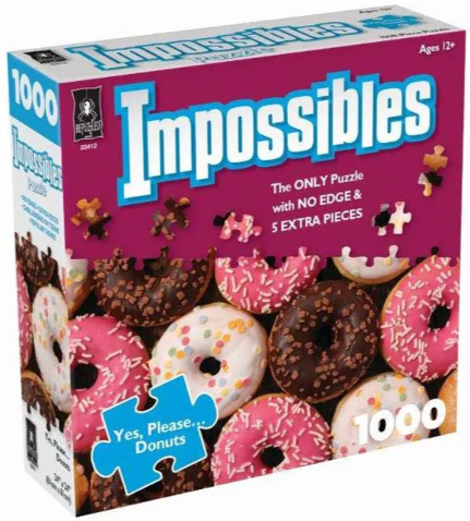 Yes, Please...Donuts - Impossibles Puzzle - University Games