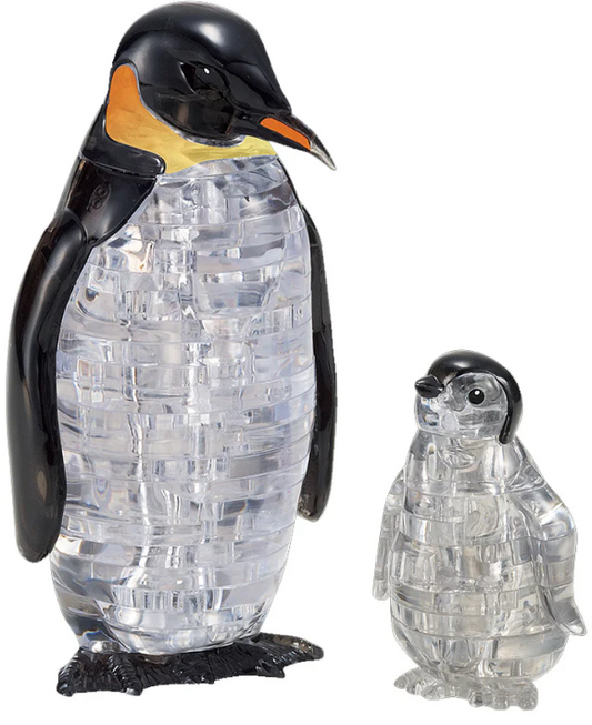 3D Crystal Puzzle - Penguin - BePuzzled