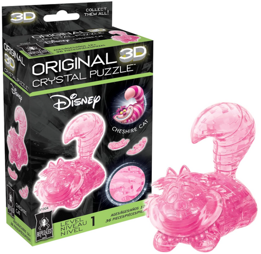 3D Crystal Puzzle - Cheshire Cat - BePuzzled