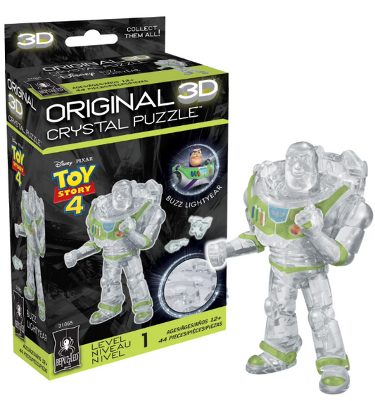 3D Crystal Puzzle - Buzz Lightyear - BePuzzled