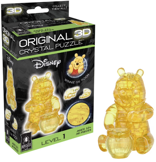 3D Crystal Puzzle - Winnie the Pooh - BePuzzled