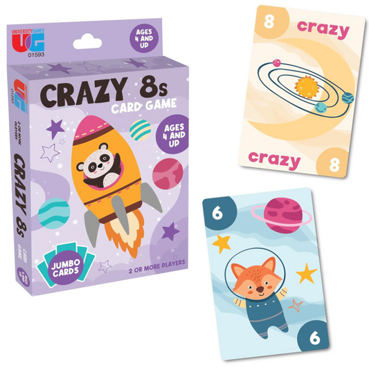 Crazy 8s Card Game - University Games