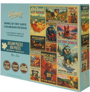 Howl If You Love Colorado Puzzle - Whimsigo