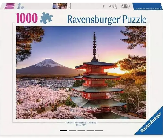 Fuji Cherry Blossom View - Ravensburger