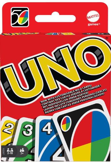 UNO with customizable wild cards - Mattel
