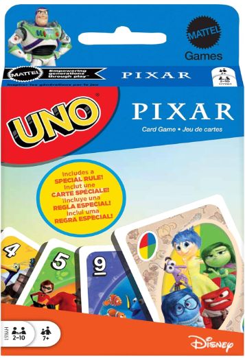 UNO - Pixar - Mattel
