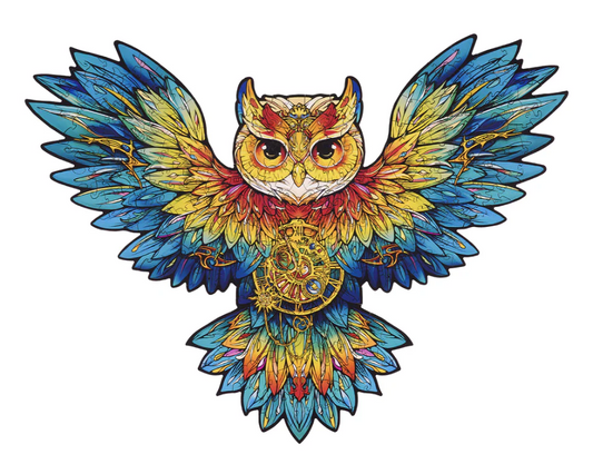 Owl - Puzzle Paradise - Wooden - Rowood