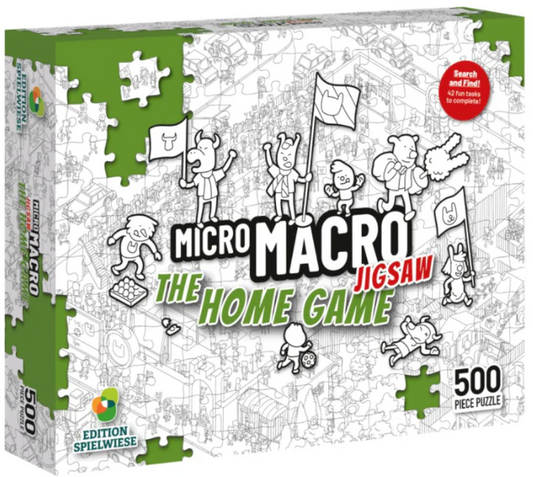 The Home Game - MicroMacro Jigsaw Puzzle - Hachette Board Games