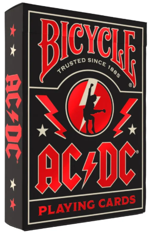 AC/DC Playing Card Deck - Bicycle Cards