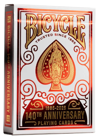 140th Anniversary Playing Card Deck - Bicycle Cards