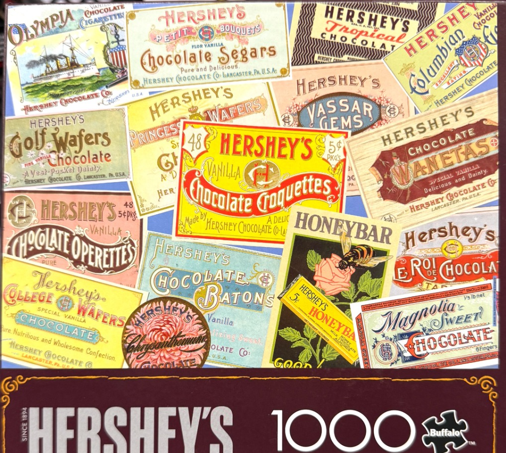 Hershey's Vintage Chocolate Bars - Buffalo Games