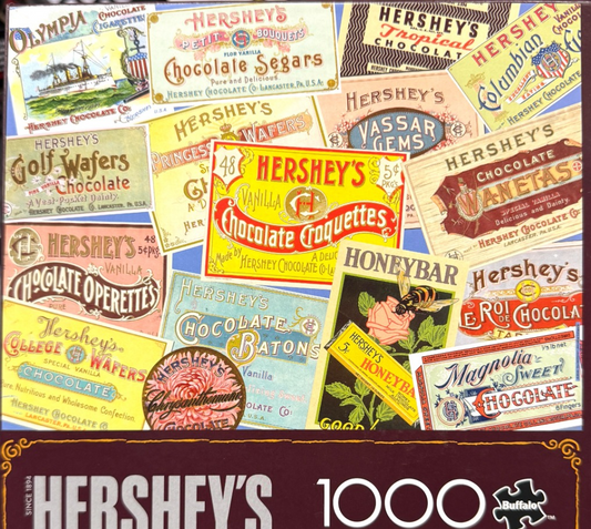 Hershey's Vintage Chocolate Bars - Buffalo Games