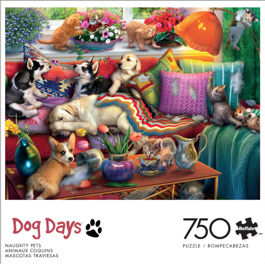 Dog Days: Painting Puppies - Buffalo Games